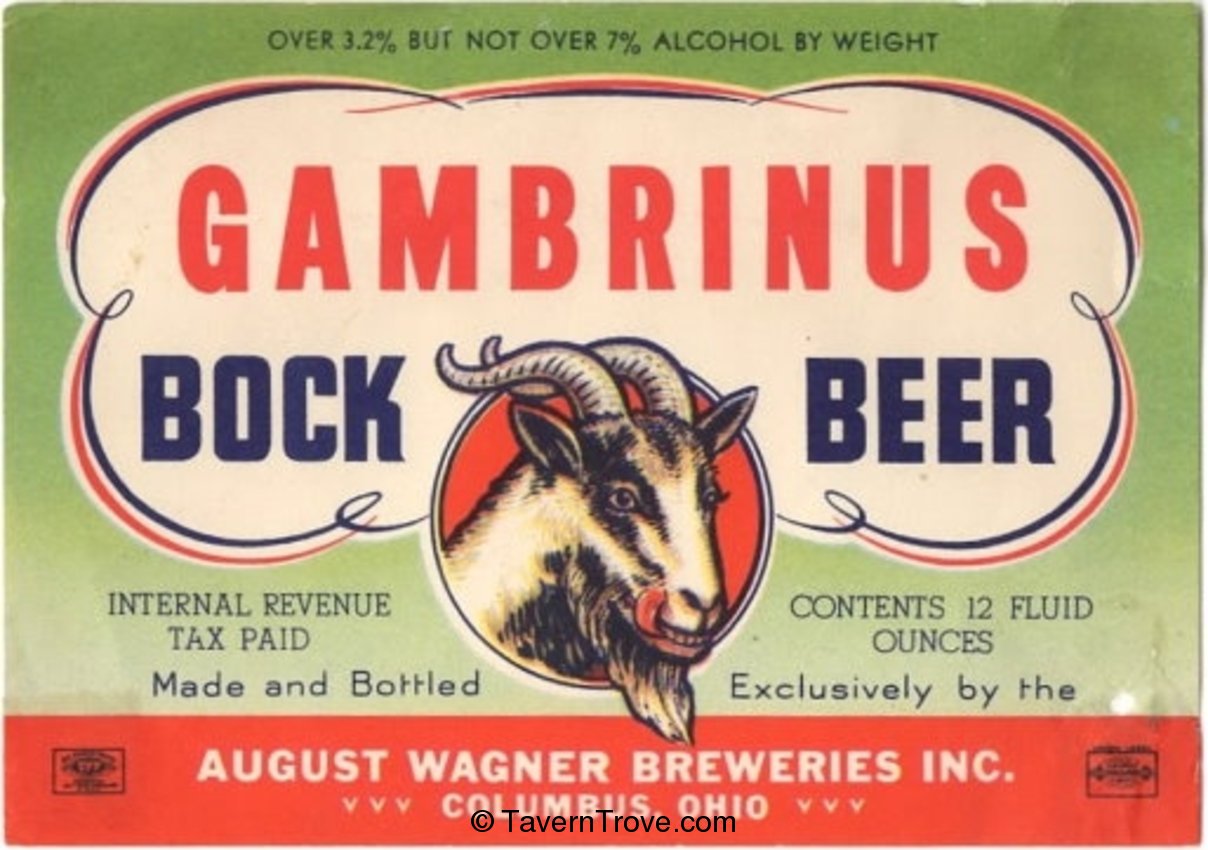 Gambrinus Bock Beer