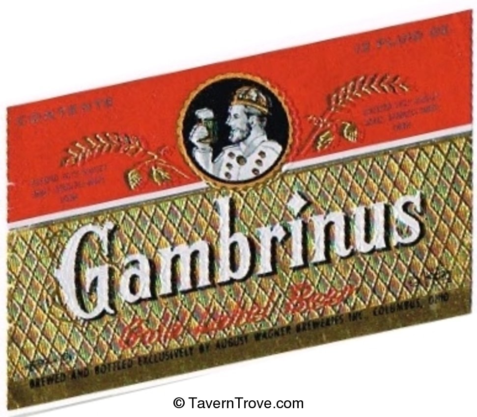 Gambrinus Gold Label Beer