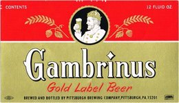 Gambrinus Gold Label Beer