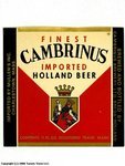 Gambrinus Imported Holland Beer