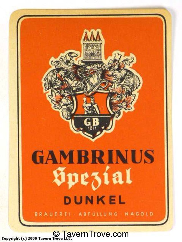Gambrinus Spezial Dunkel