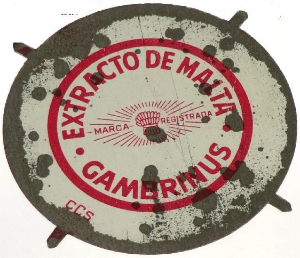 Gambrinus Extracto De Malta Havana Cuba(?) Unpressed