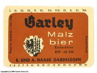Garley malz Bier