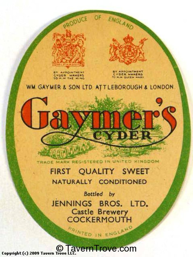 Gaymer's Cyder