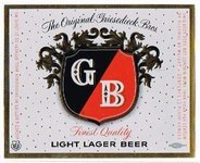 GB Light Lager Beer