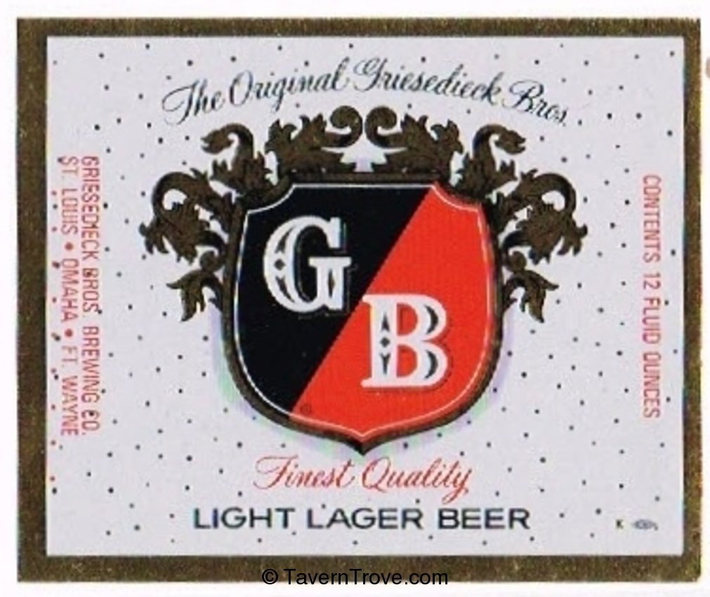 GB Light Lager Beer