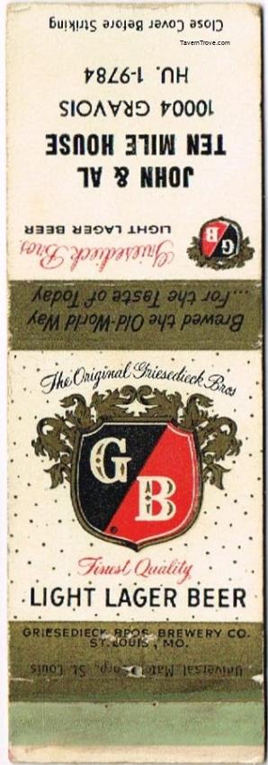 GB Light Lager Beer Dupe