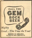 Gem Bock Beer