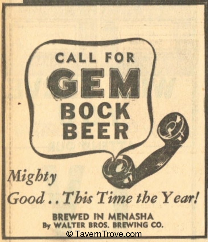 Gem Bock Beer