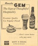 Gem Pilsener Beer