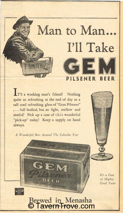 Gem Pilsener Beer