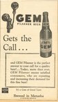 Gem Pilsener Beer