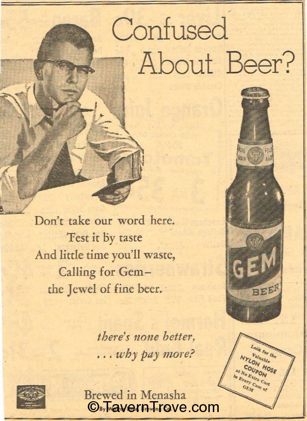 Gem Pilsener Beer
