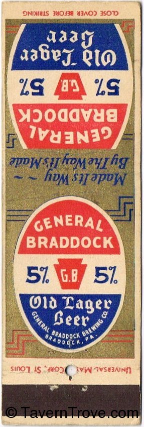 General Braddock Old Lager Beer