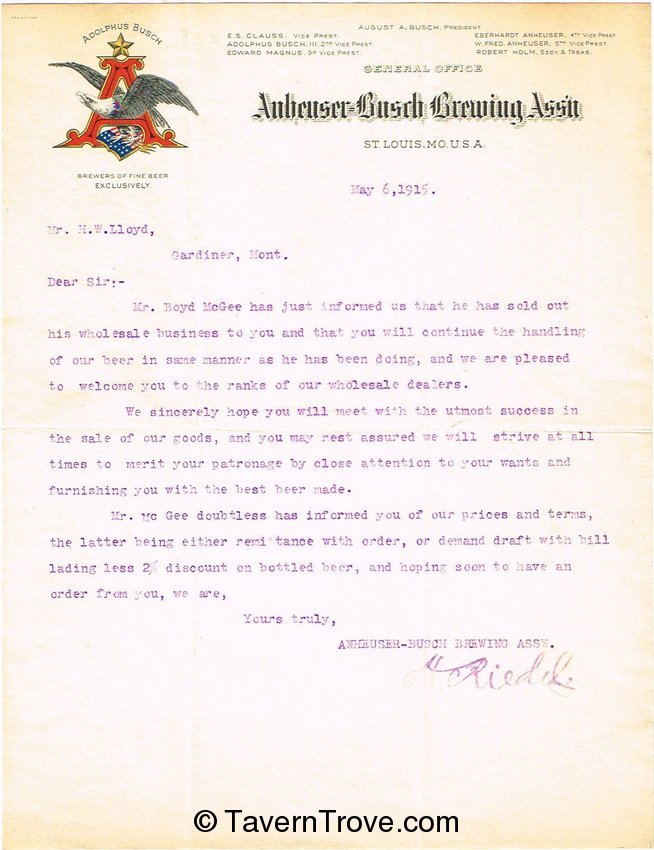 General Office Letterhead