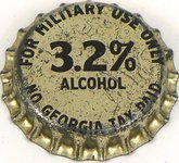 Generic GA Military 3.2% Alcohol (No Georgia Tax)