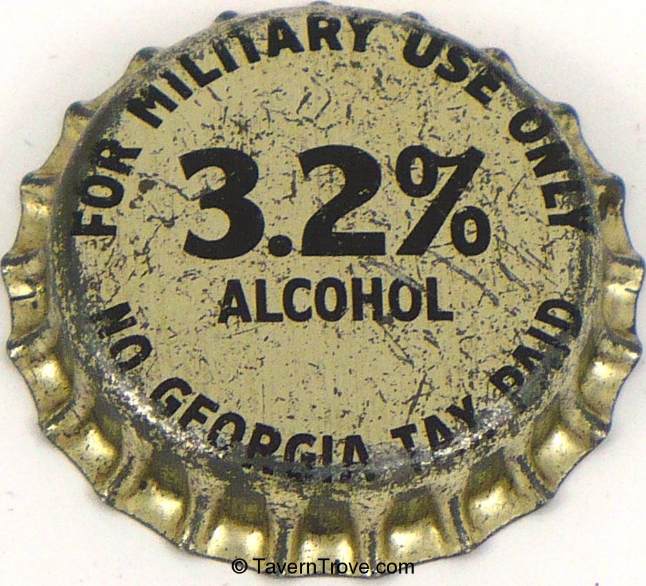 Generic GA Military 3.2% Alcohol (No Georgia Tax)