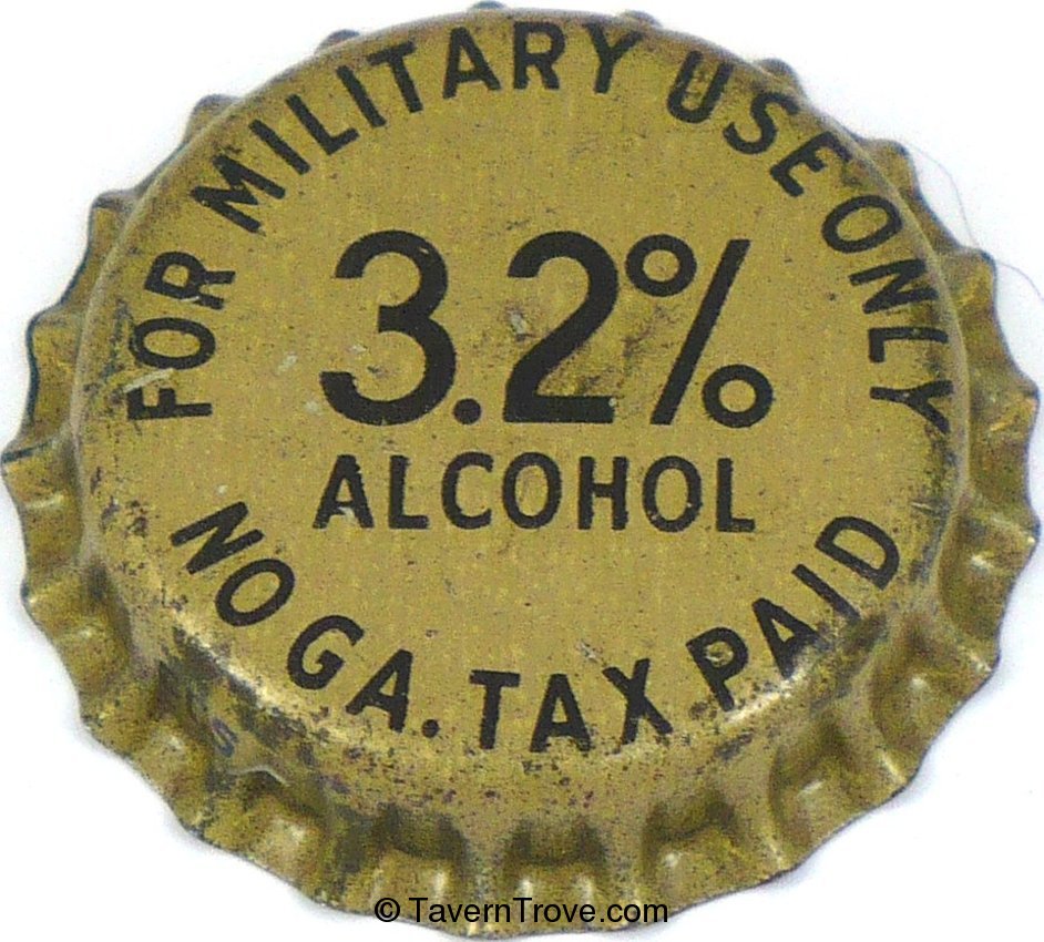 Generic GA Military 3.2% Alcohol (No Georgia Tax)