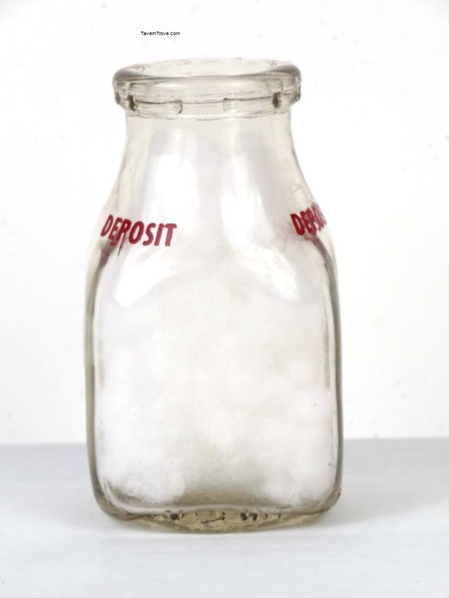 Generic Deposit Half Pint Milk Bottle