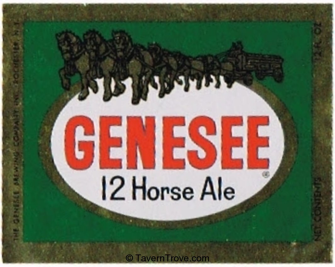 Genesee 12 Horse Ale