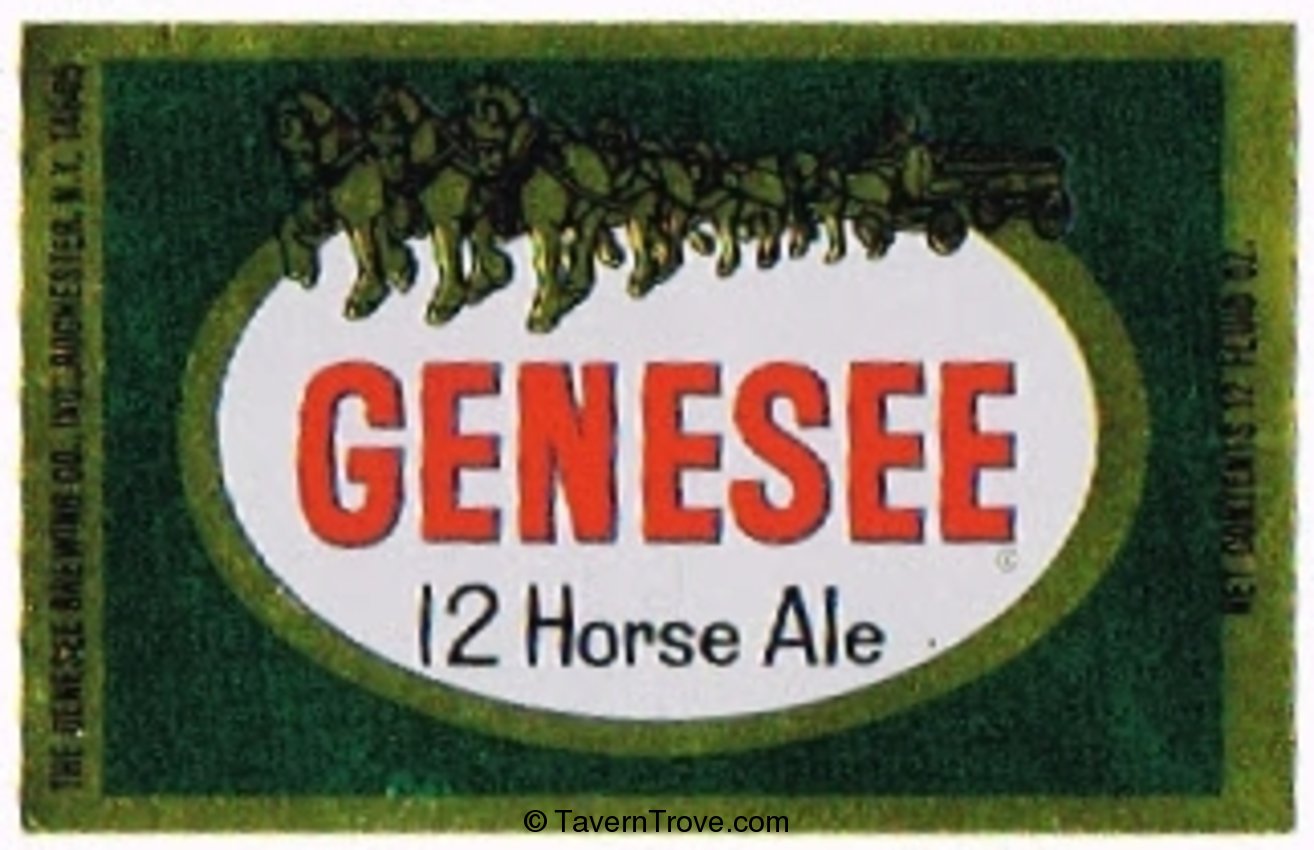 Genesee 12 Horse Ale