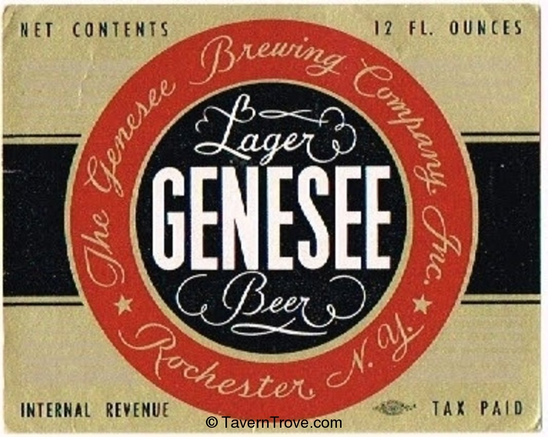 Genesee Lager  Beer