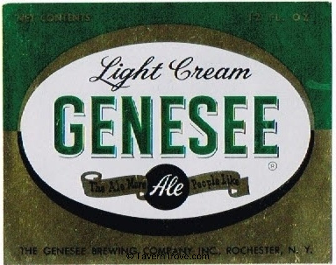 Genesee Light Cream Ale