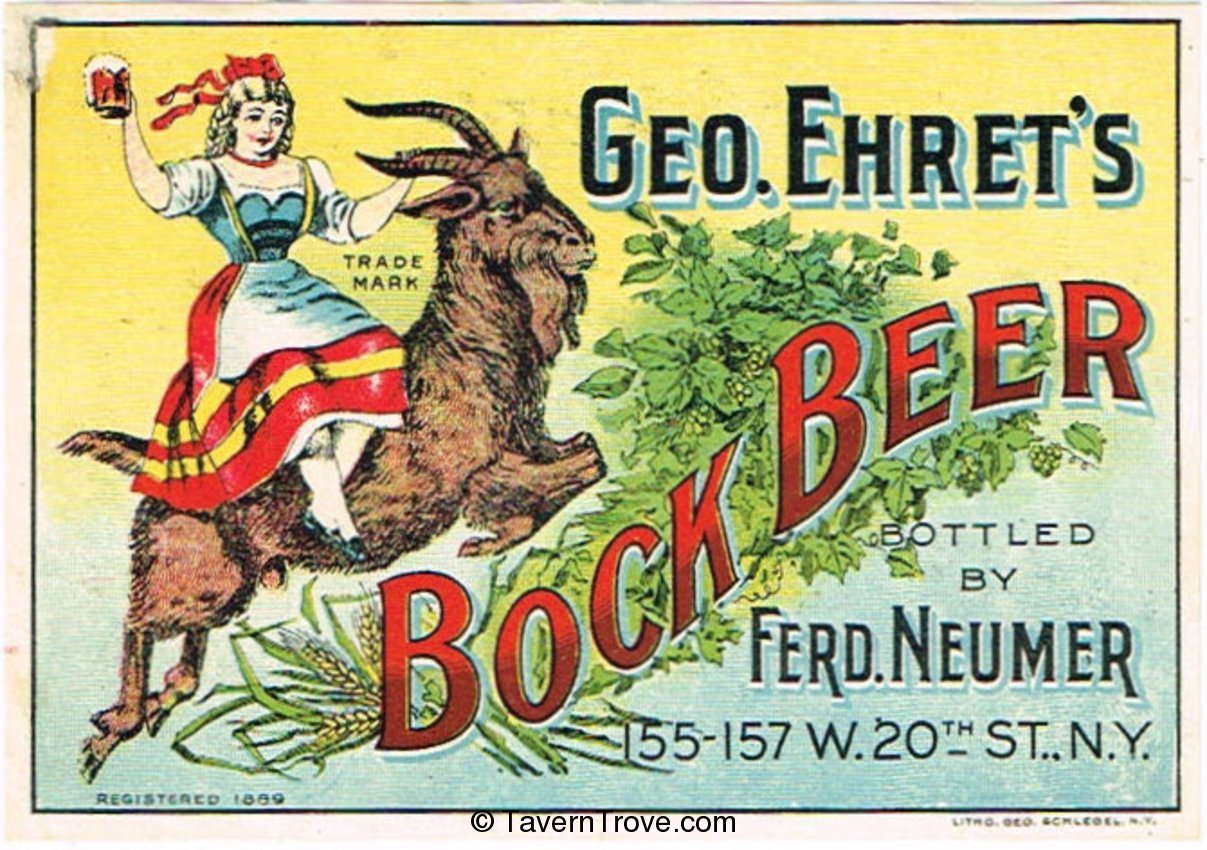 Geo. Ehret's Bock Beer