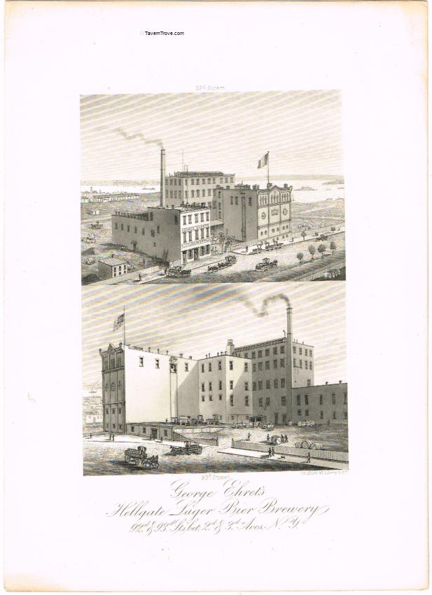 George Ehret's Brewery Factory Scenes