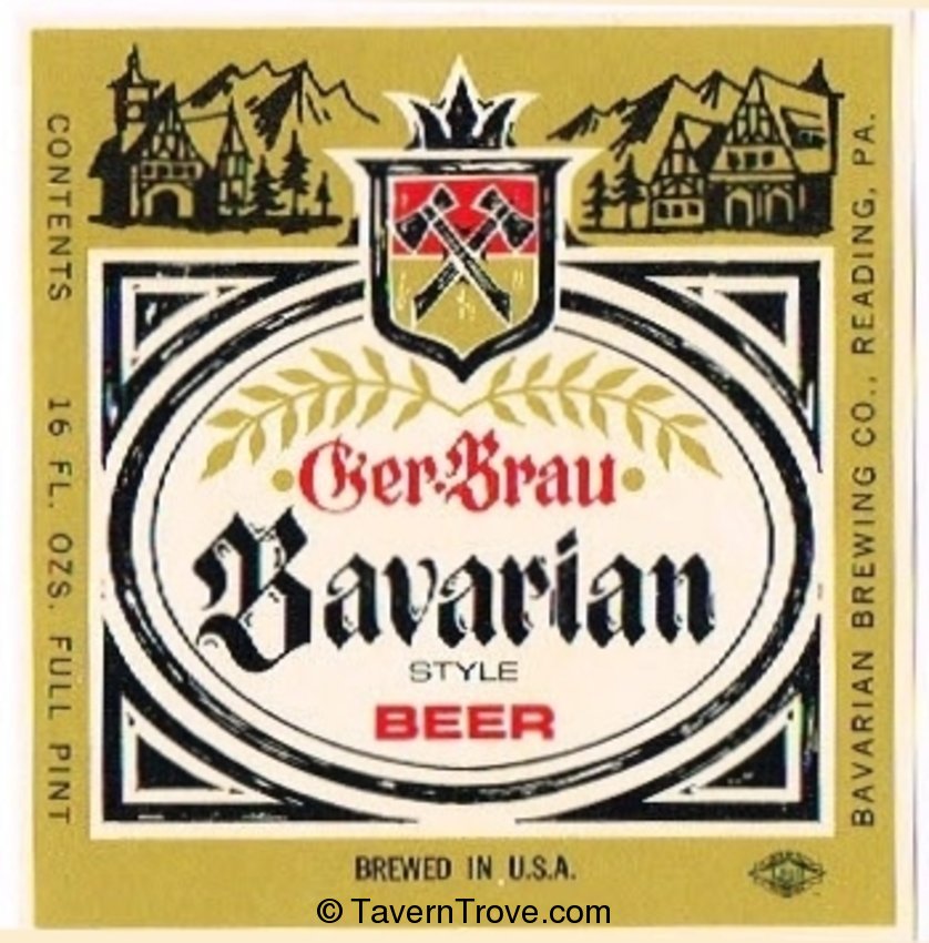 Ger-Brau Bavarian  Beer
