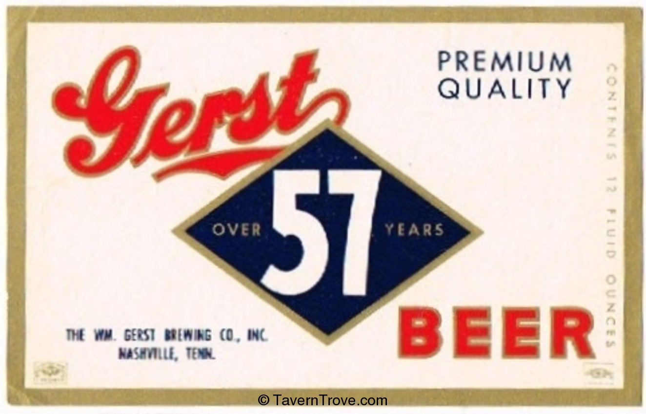 Gerst 57  Beer