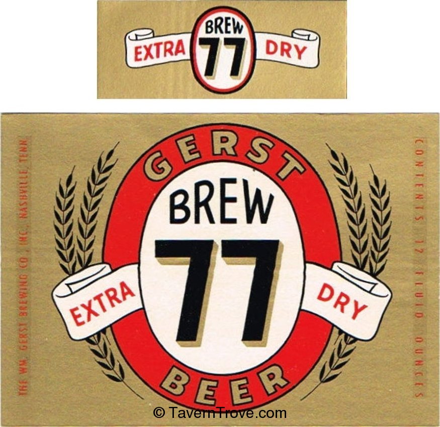 Gerst Brew 77 Beer