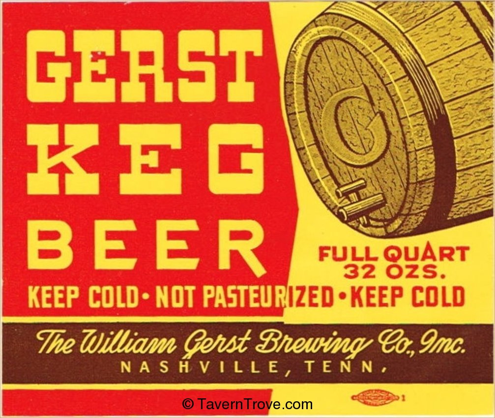 Gerst Keg Beer
