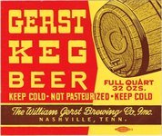 Gerst Keg Beer