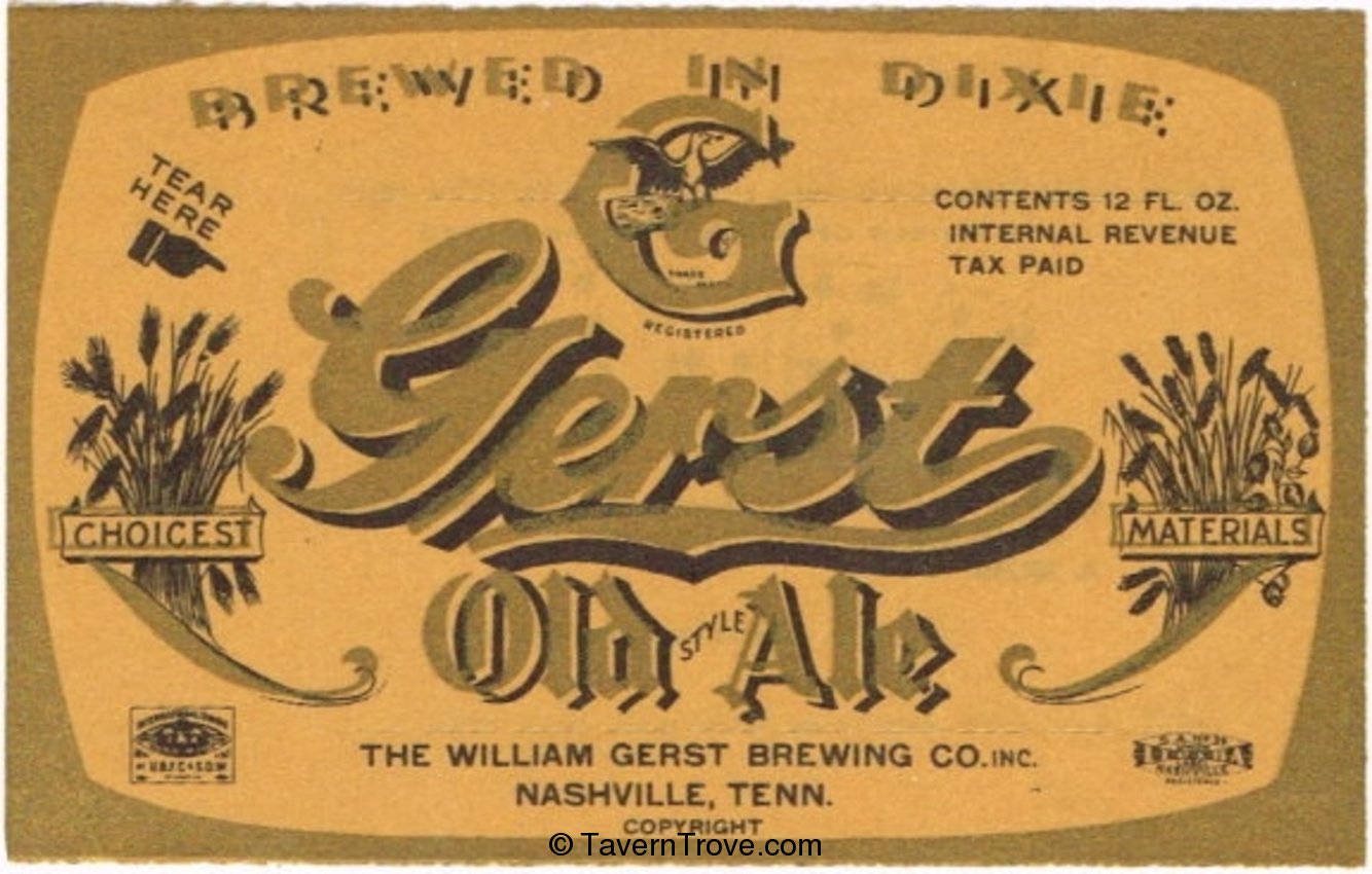 Gerst Old Style Ale (labelgram)