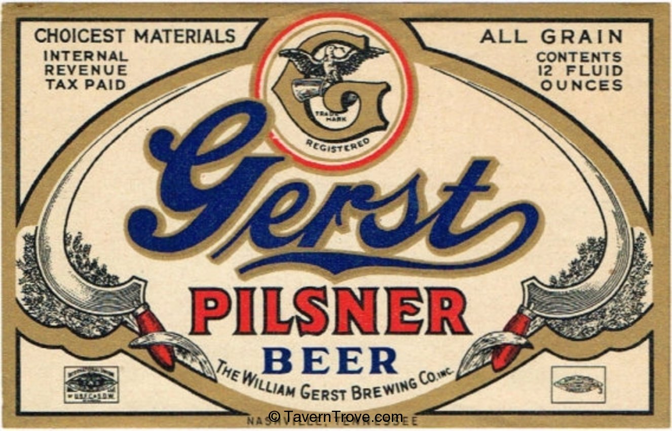 Gerst Pilsner Beer