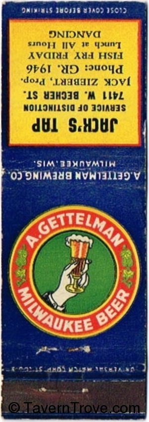 Gettelman Milwaukee Beer