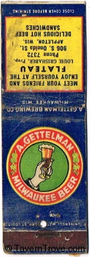 Gettelman Milwaukee Beer