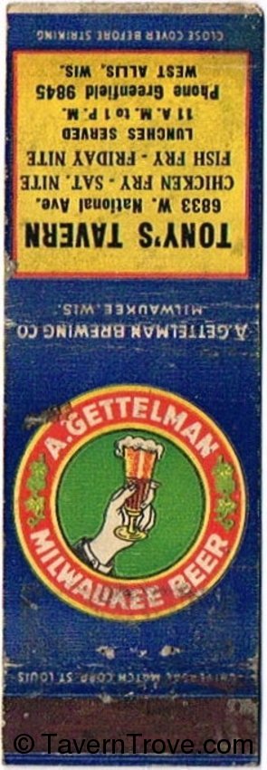 Gettelman Milwaukee Beer