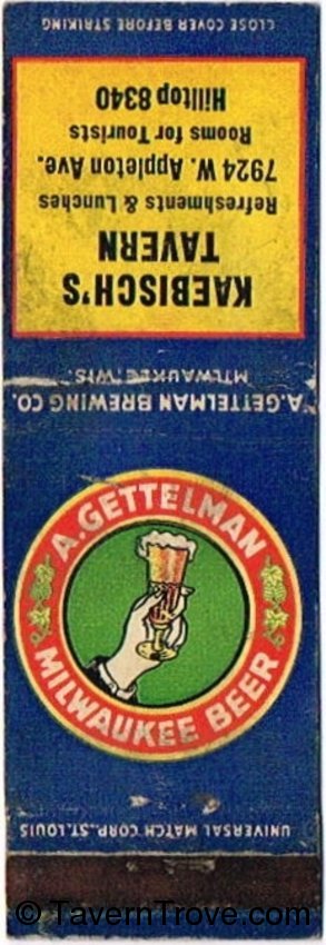 Gettelman Milwaukee Beer