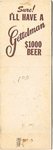 Gettelman Rathskeller Milwaukee Beer