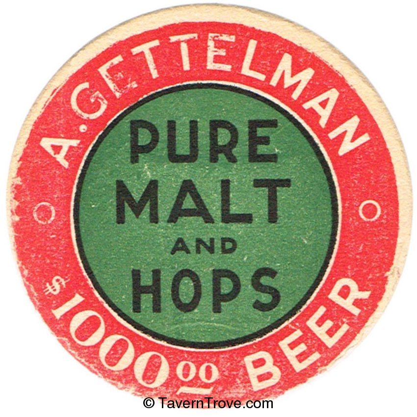 Gettelman $1000 Beer