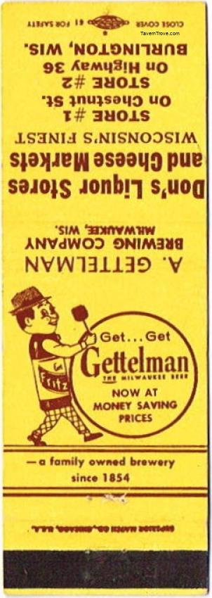 Gettelman Beer