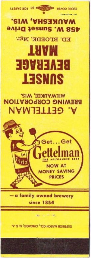 Gettelman Beer Dupe