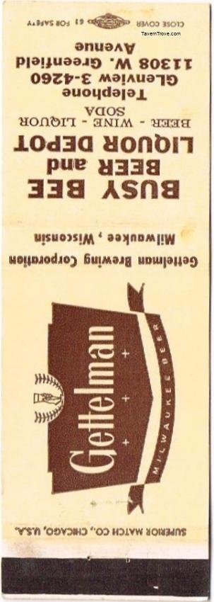 Gettelman Beer Dupe