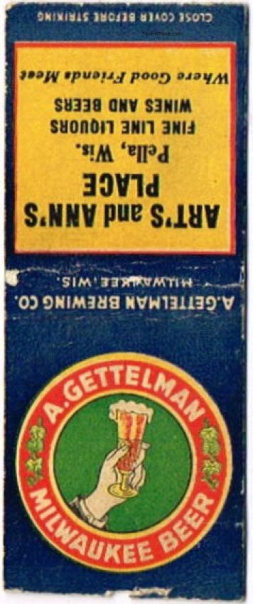 Gettelman Milwaukee Beer