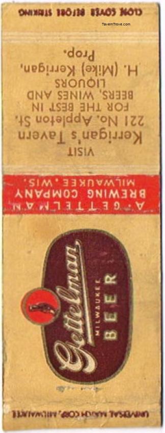 Gettelman Milwaukee Beer