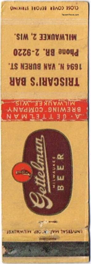 Gettelman Milwaukee Beer