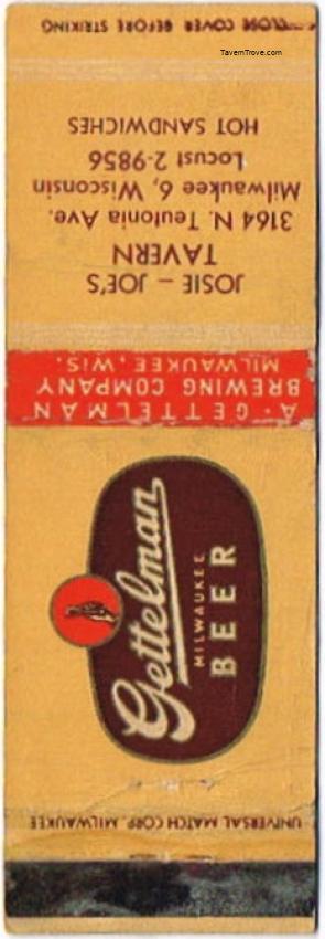 Gettelman Milwaukee Beer