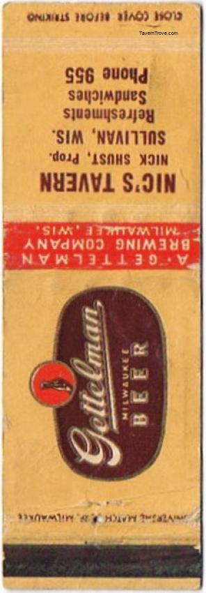 Gettelman Milwaukee Beer